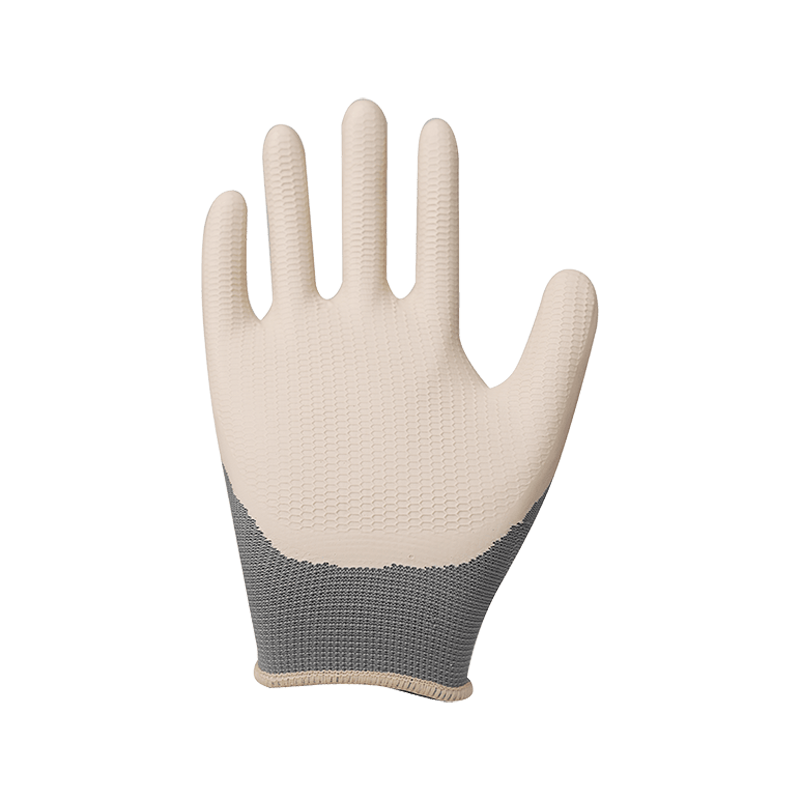 Poliester 13G cu strat de latex cu spumă anti-alunecare