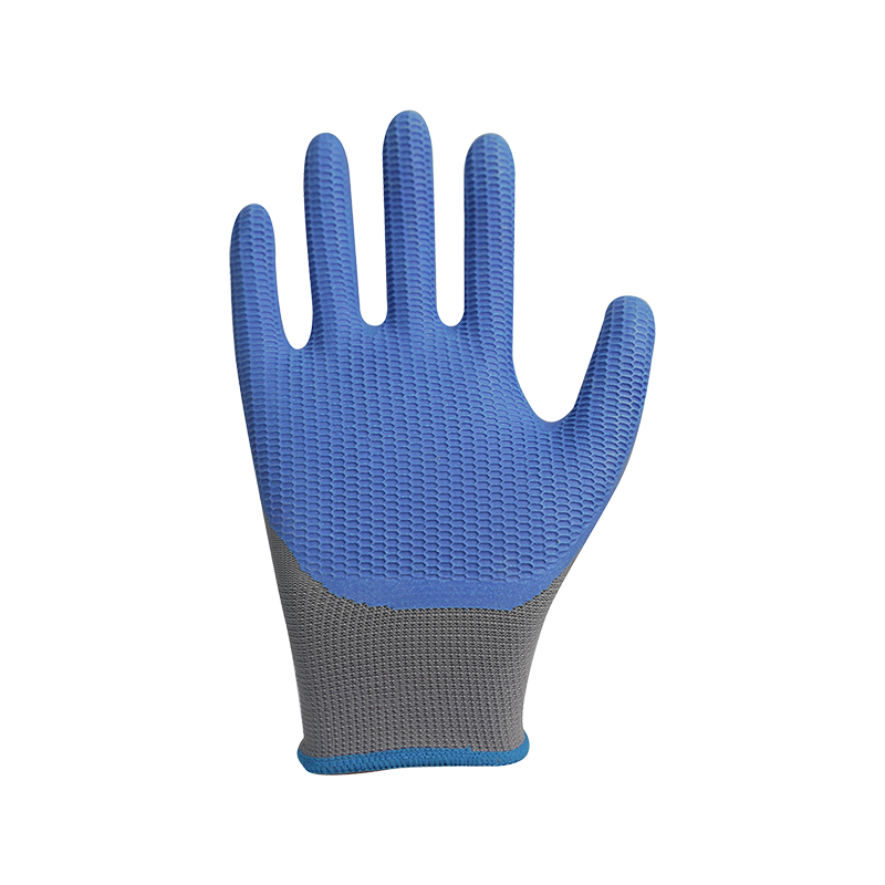 Poliester 13G cu strat de latex cu spumă anti-alunecare